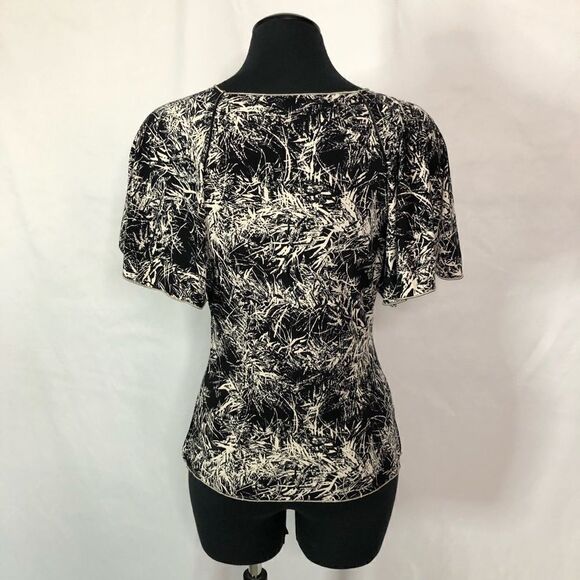 Max Studio Graphic Blouse - Women’s XS - Picture 2 of 6